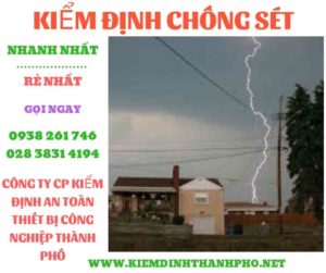 Hình ảnh kiểm định chông sét