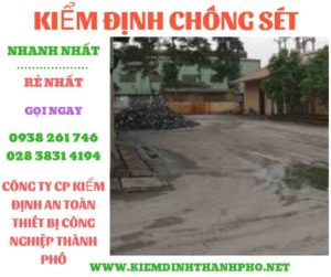 Hình ảnh kiểm định chông sét