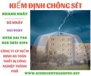 Hình ảnh kiểm định chông sét