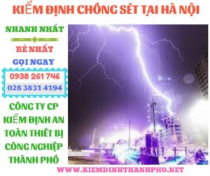 Kiểm định chống sét tại hà nội