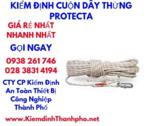 hình ảnh kiểm định cuộn dây thừng protacta