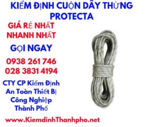 hình ảnh kiểm định cuộn dây thừng protacta