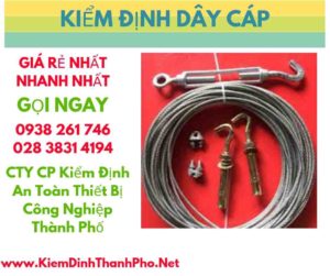 hình ảnh kiểm định dây cáp