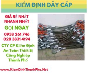 hình ảnh kiểm định dây cáp