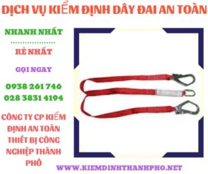 Hình ảnh kiểm định dây đai an toàn