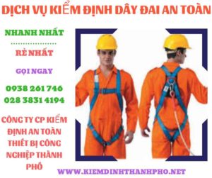 Hình ảnh kiểm định dây đai an toàn