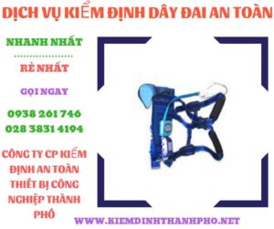 Hình ảnh kiểm định dây đai an toàn