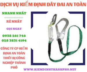 Hình ảnh kiểm định dây đai an toàn