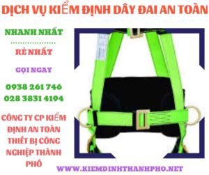 Hình ảnh kiểm định dây đai an toàn