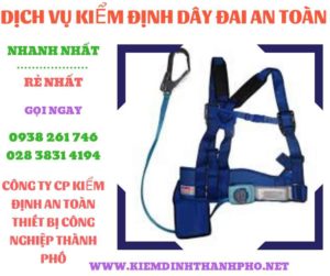 Hình ảnh kiểm định dây đai an toàn