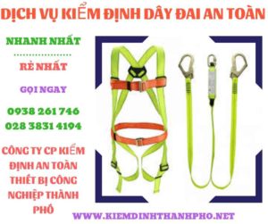 Hình ảnh kiểm định dây đai an toàn