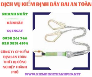 Hình ảnh kiểm định dây đai an toàn