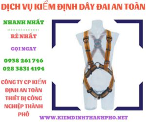 Hình ảnh kiểm định dây đai an toàn