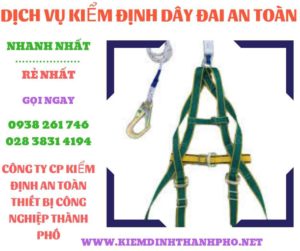 Hình ảnh kiểm định dây đai an toàn