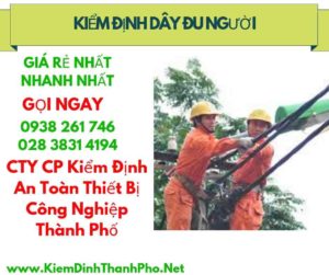 hình ảnh kiểm định dây đu người