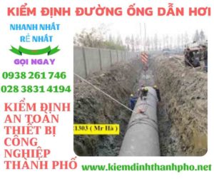 Hình ảnh kiểm định đường ống dẫn hơi