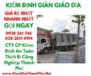 hình ảnh kiểm định giàn giáo dĩa