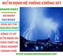 kiểm định hệ thống chống sét nhanh nhất rẻ nhất