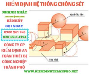 Hình ảnh kiểm định hệ thống chống sét