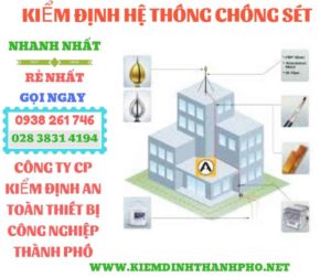 Hình ảnh kiểm định hệ thống chống sét