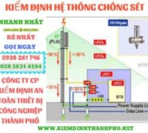 Kiểm định hệ thống chống sét- Lưu ý khi kiểm định hệ thống chống sét