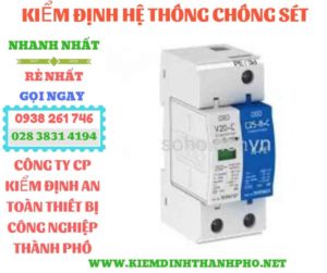 Biện pháp an toàn kiểm định hệ thống chống sét