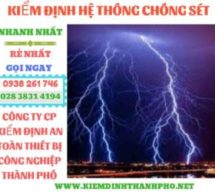 Các bước kiểm định hệ thống chống sét