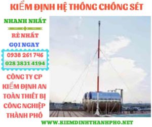 Hình ảnh kiểm định hệ thống chống sét