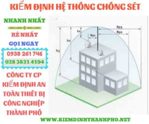 Hình ảnh kiểm định hệ thống chống sét