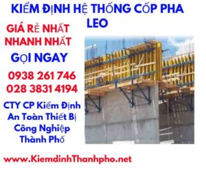 kiểm định hệ thống cốp pha leo