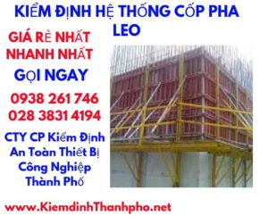 kiểm định hệ thống cốp pha leo