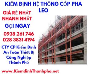 kiểm định hệ thống cốp pha leo