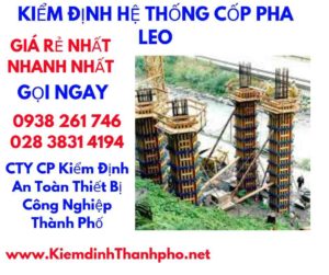 kiểm định hệ thống cốp pha leo