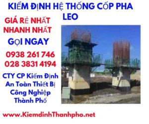 kiểm định hệ thống cốp pha leo