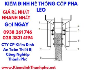 kiểm định hệ thống cốp pha leo