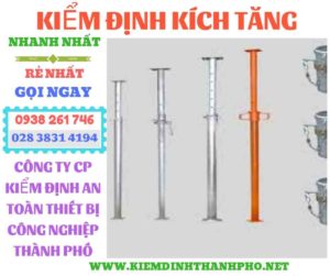 Hình ảnh kiểm định kích tăng