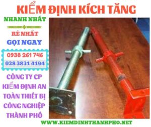 Hình ảnh kiểm định kích tăng