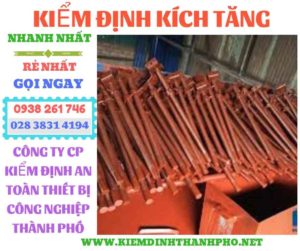 KIỂM ĐỊNH KÍCH TĂNG- KIỂM ĐỊNH AN TOÀN