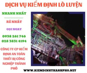 hình ảnh kiểm định lò luyện