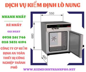 Hình ảnh kiểm định lò nung