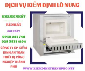 Hình ảnh kiểm định lò nung