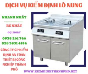 Hình ảnh kiểm định lò nung