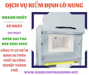 Hình ảnh kiểm định lò nung