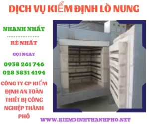 Hình ảnh kiểm định lò nung