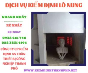 Hình ảnh kiểm định lò nung