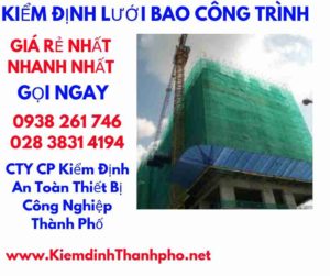 hình ảnh kiểm định lưới bao công trình