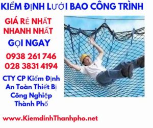 hình ảnh kiểm định lưới bao công trình