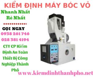 Hình ảnh kiểm định máy bóc vỏ