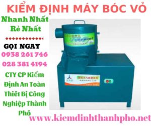 Hình ảnh kiểm định máy bóc vỏ