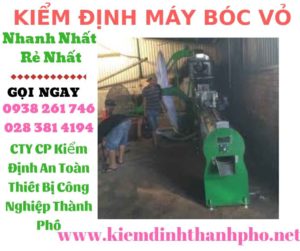 Hình ảnh kiểm định máy bóc vỏ